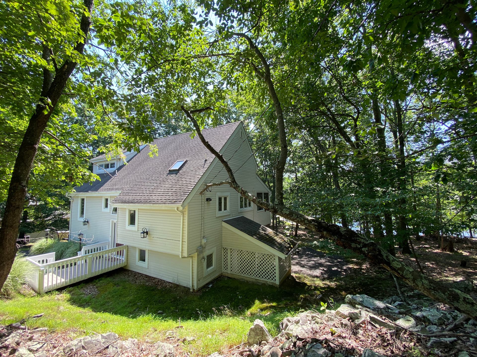 Front of the house