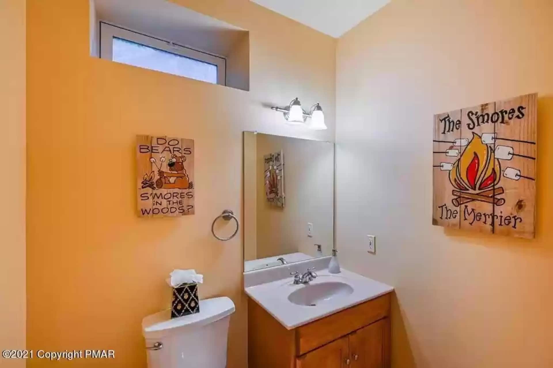 Half bathroom