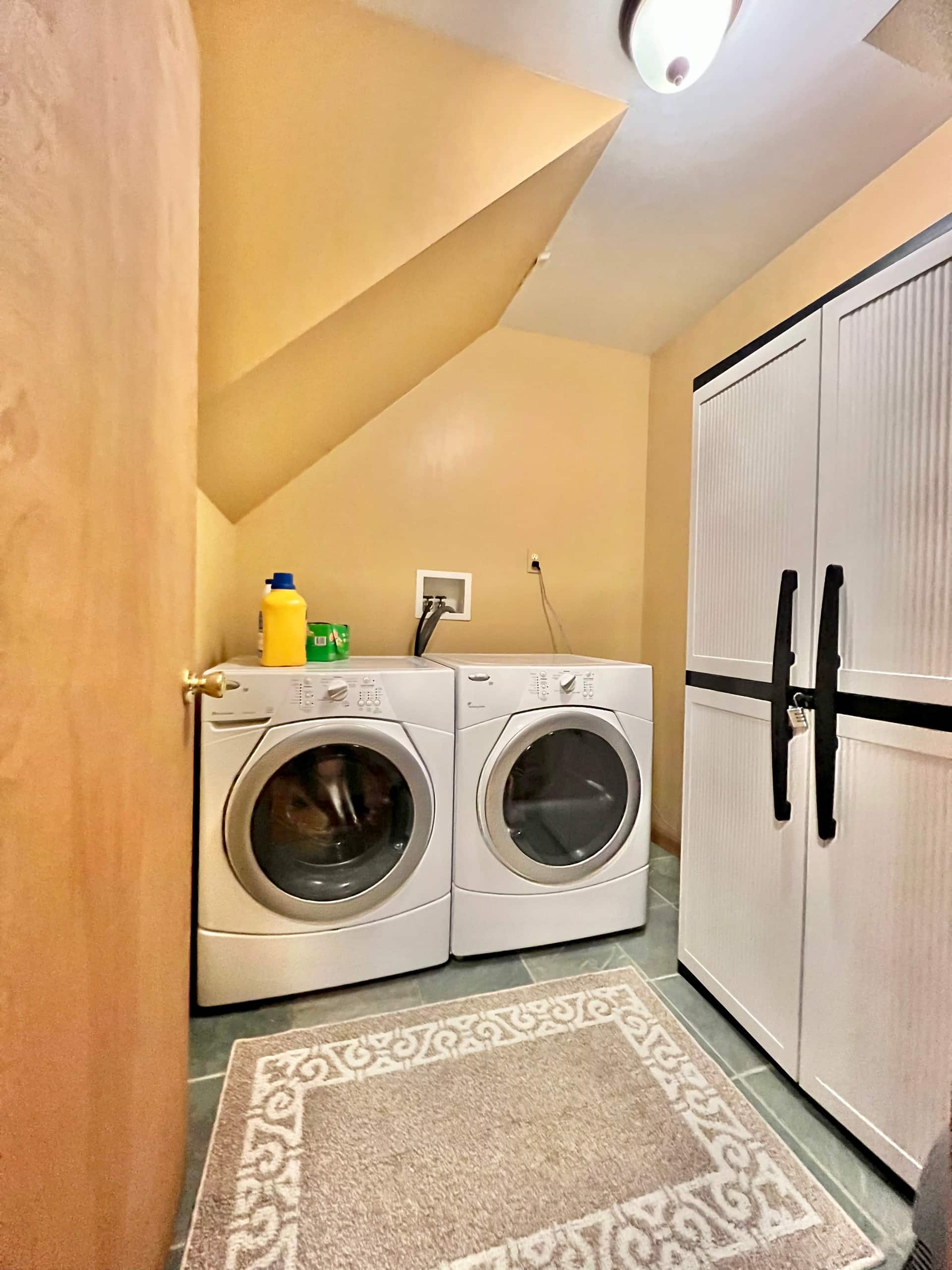 Laundry area